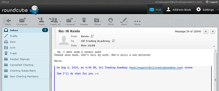 Kevin's Review Oil Trading Academy