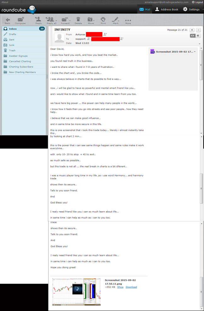 Arturas Review Oil Trading Academy