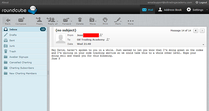 Jose's Review Oil Trading Academy