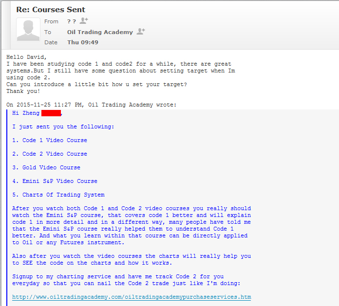 zheng oil trading academy review
